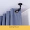Kenney Mfg Kenney Adler 5/8" Indoor/Outdoor Rust-Resistant Wrap Around Curtain Rod, 48-84", Black KN90031 - alternate 3